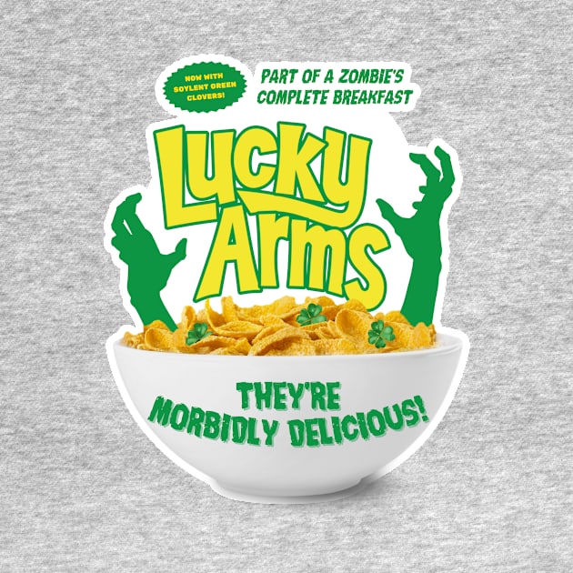 Lucky Arms Cereal with Soylent Green Clovers by Movie Vigilante